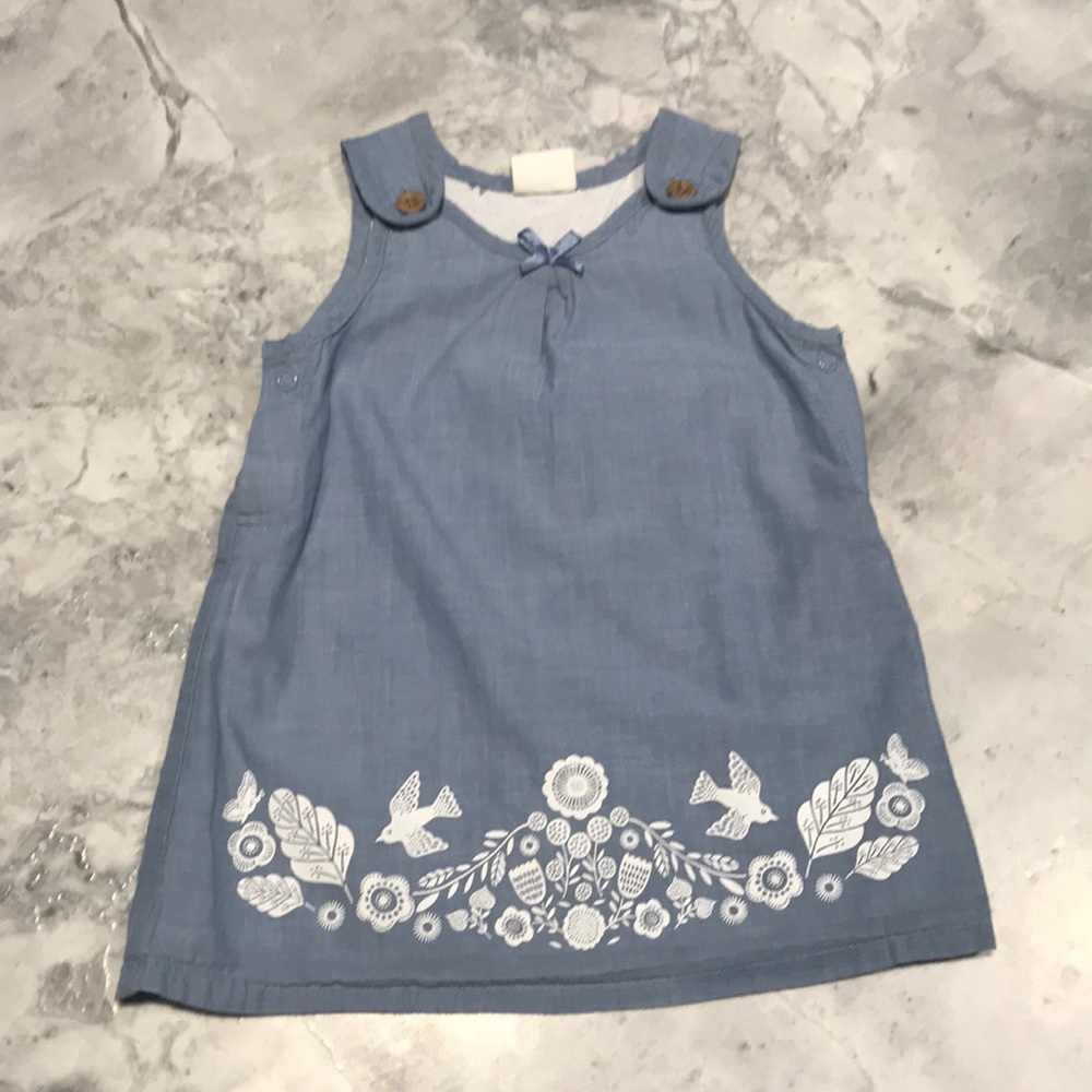 H&M 1-2 month Jean dress